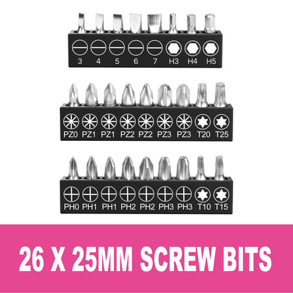 4V Screwdriver Set