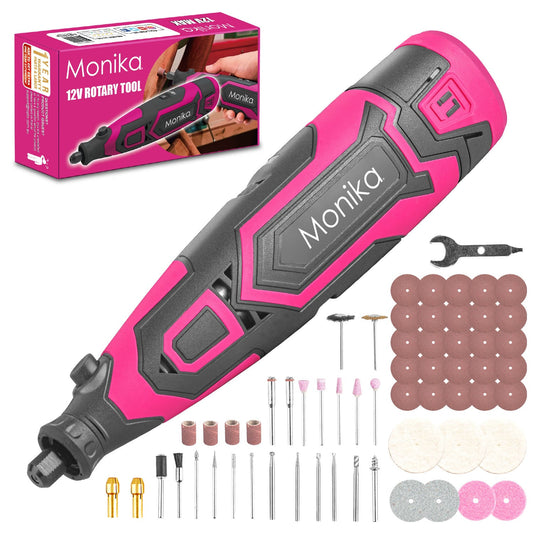 12V Pink Rotary Tool