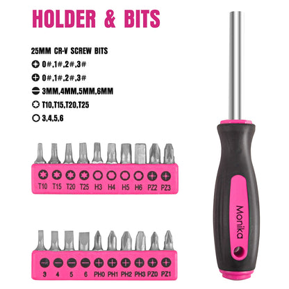 159PCs Pink Tool Set