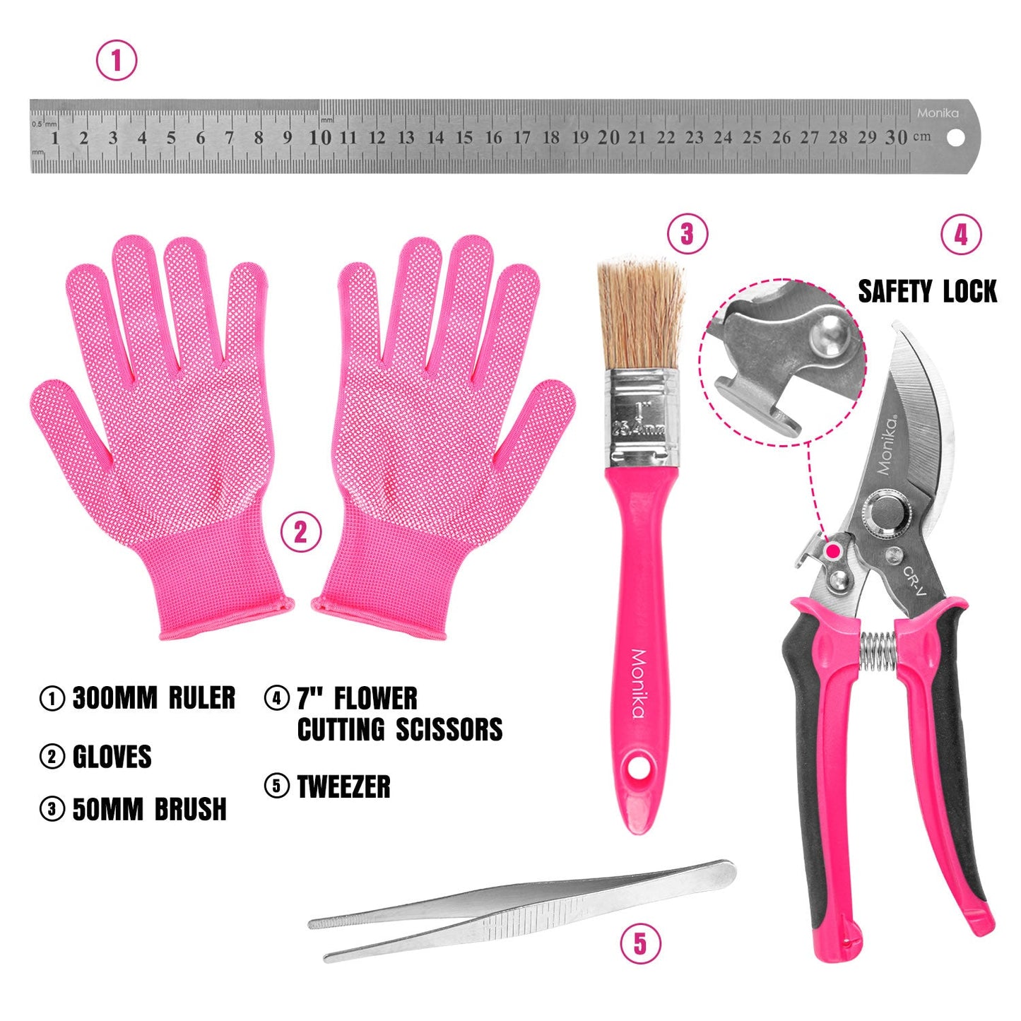 159PCs Pink Tool Set