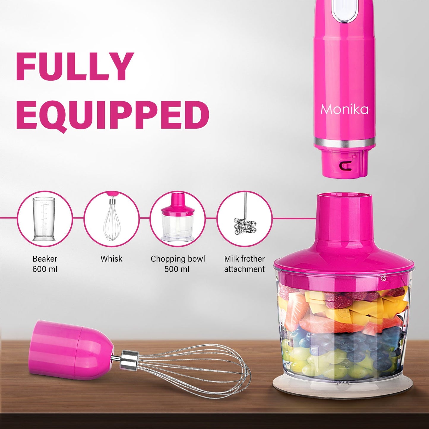 5IN 1 800W Stick Blender Kit